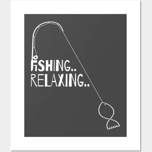 Fishing fisher design Posters and Art